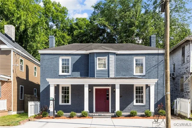 front view of a building