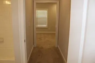 a view of front door