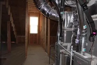 a view of a garden with a lake