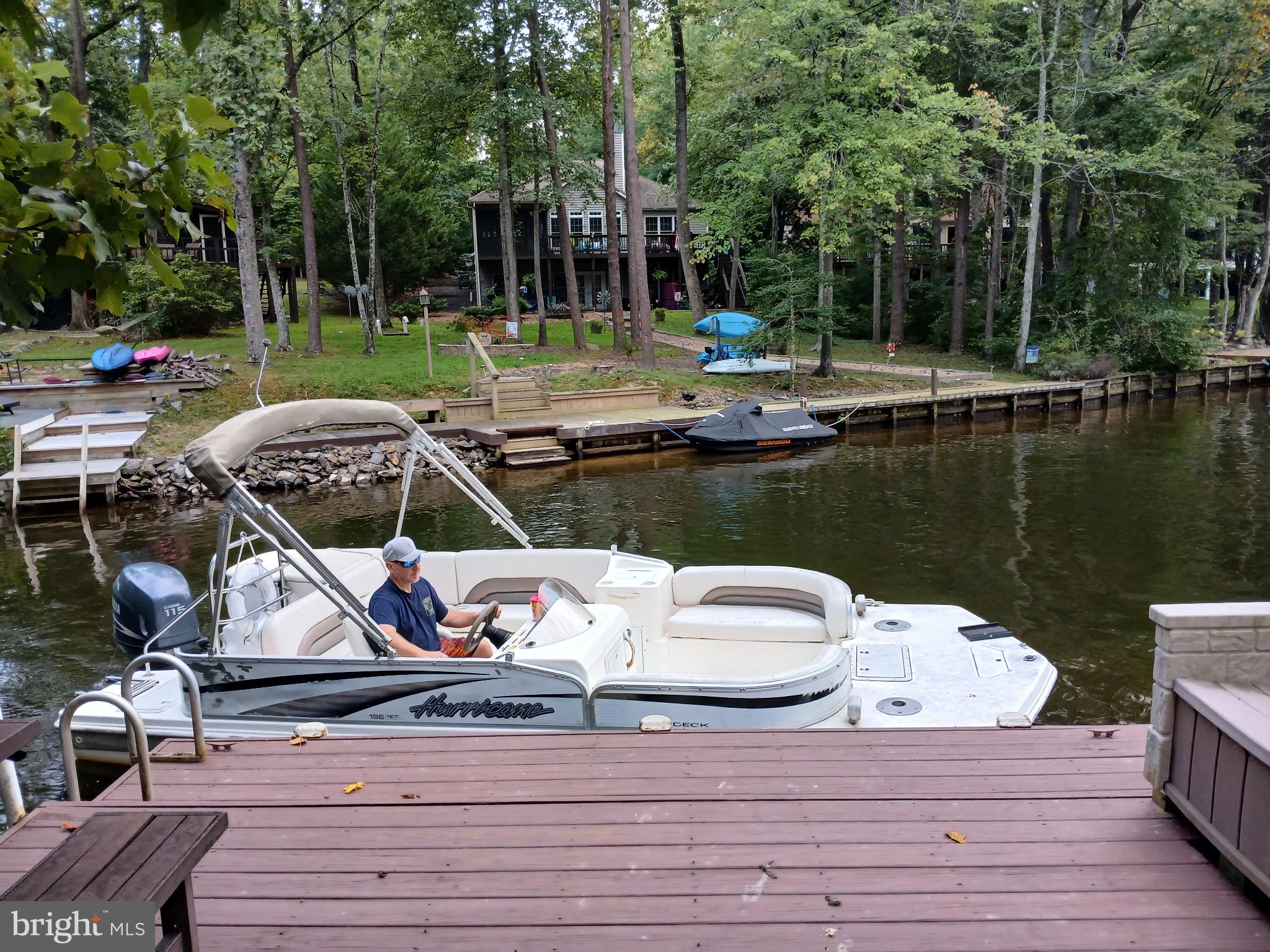 322 Birchside Circle Locust Grove, VA 22508 - Photo 3 of 77 docked boat- plenty turn space