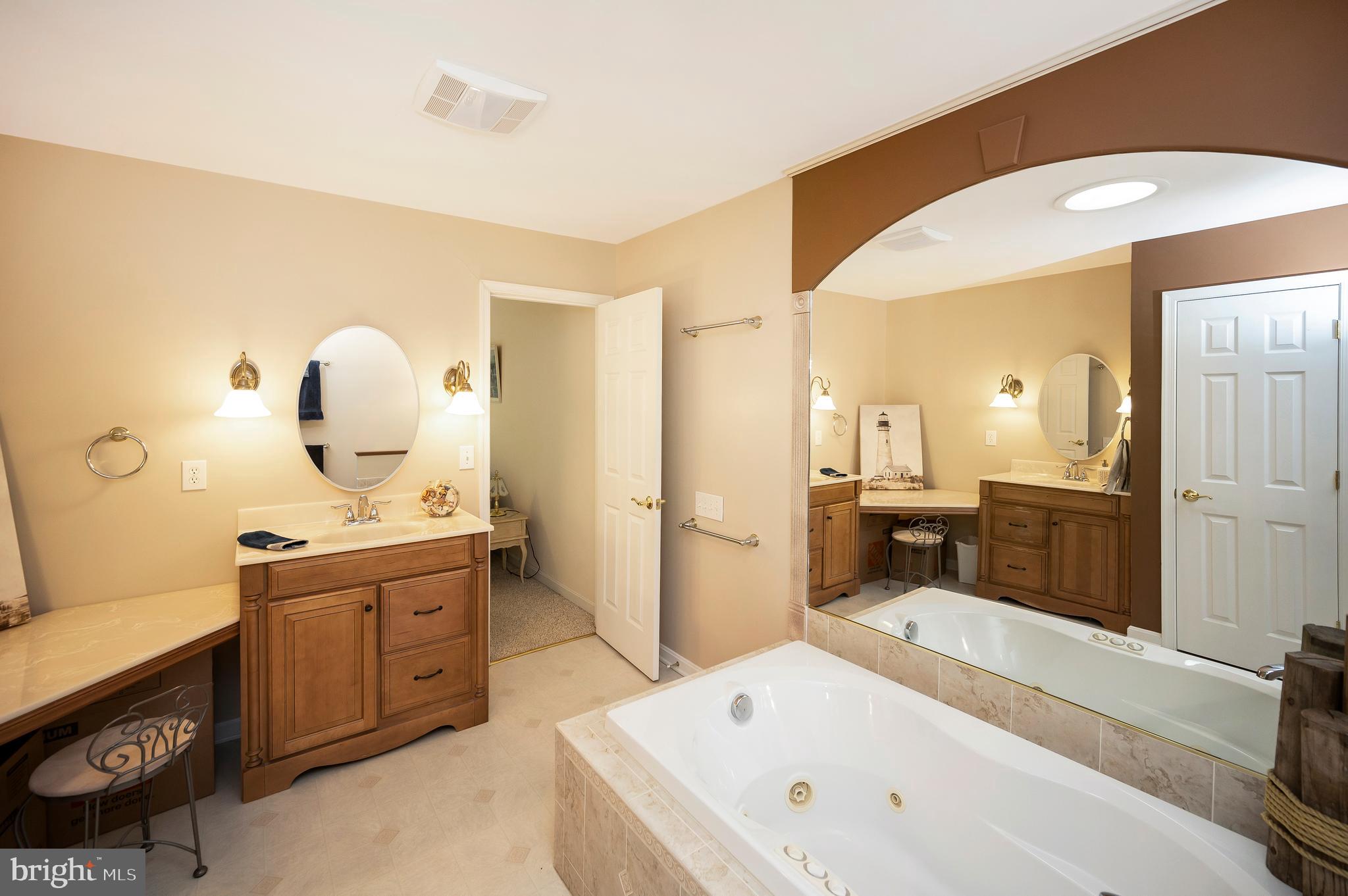 322 Birchside Circle Locust Grove, VA 22508 - Photo 33 of 77 split vanity counter with make up center