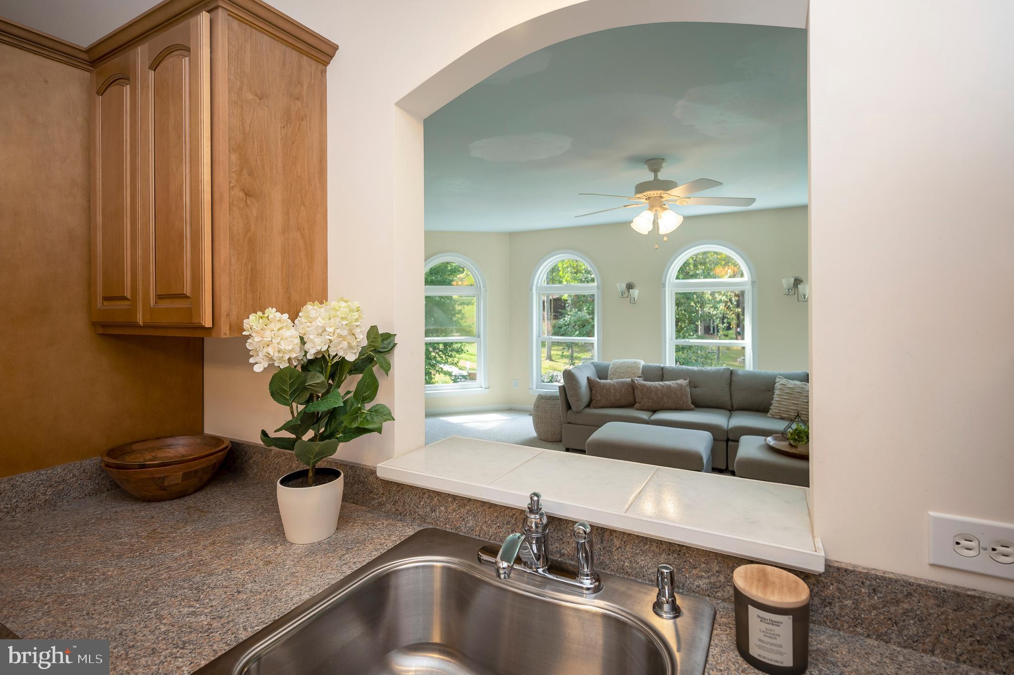 322 Birchside Circle Locust Grove, VA 22508 - Photo 6 of 77 pass through from kitchen to living room