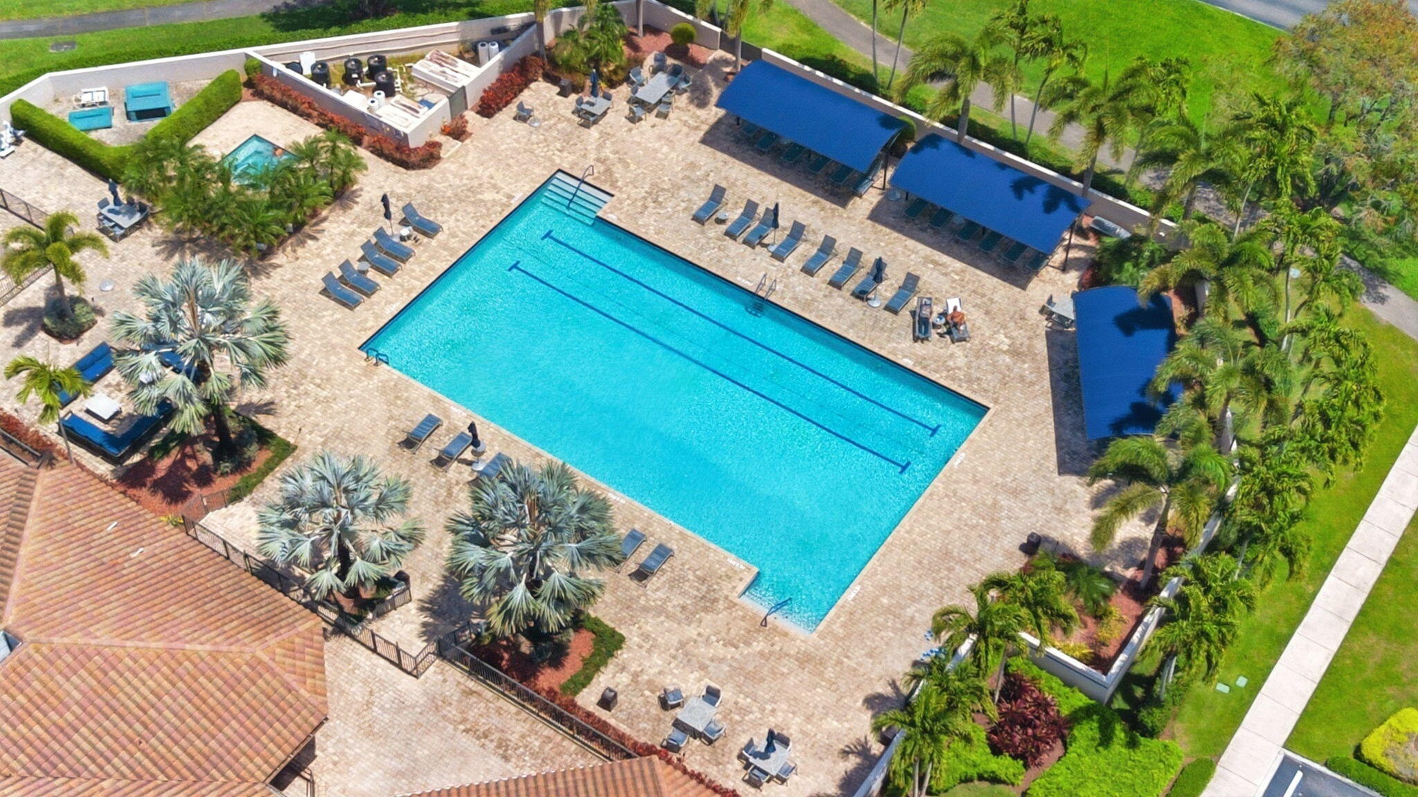 7798 La Mirada Drive Boca Raton, FL 33433 - Photo 49 of 49 Aerial Boca Pointe Pool