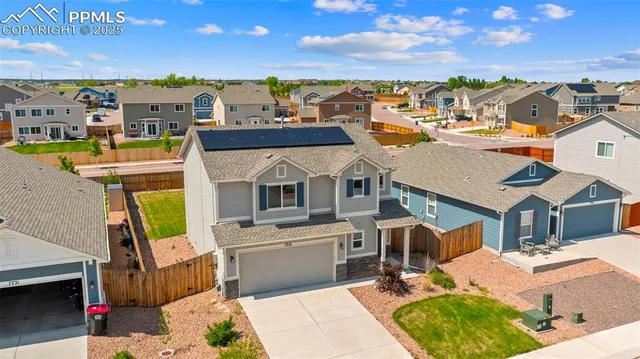 a view of a city with tall buildings