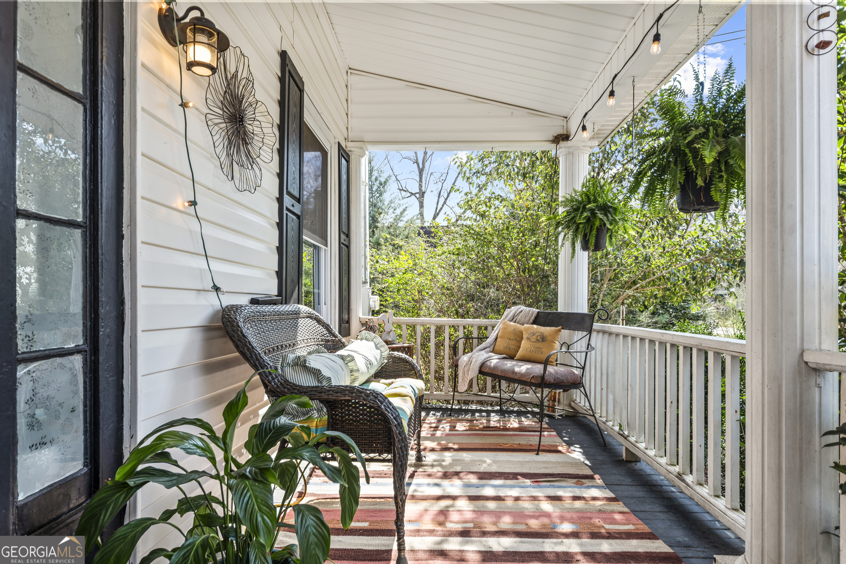 178 Fairplay Street Rutledge, GA 30663 - Photo 50 of 54 a view of porch with a seating space