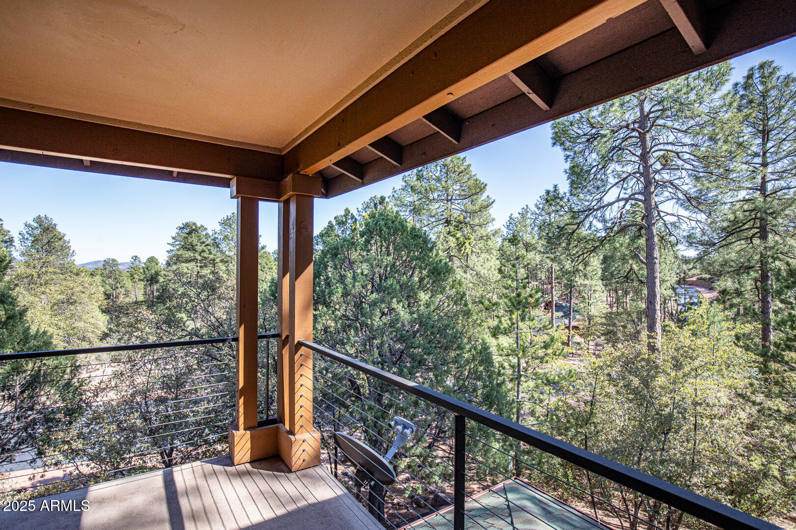 500 North Grapevine Drive Payson, AZ 85541 - Photo 32 of 55 a view of balcony with wooden floor