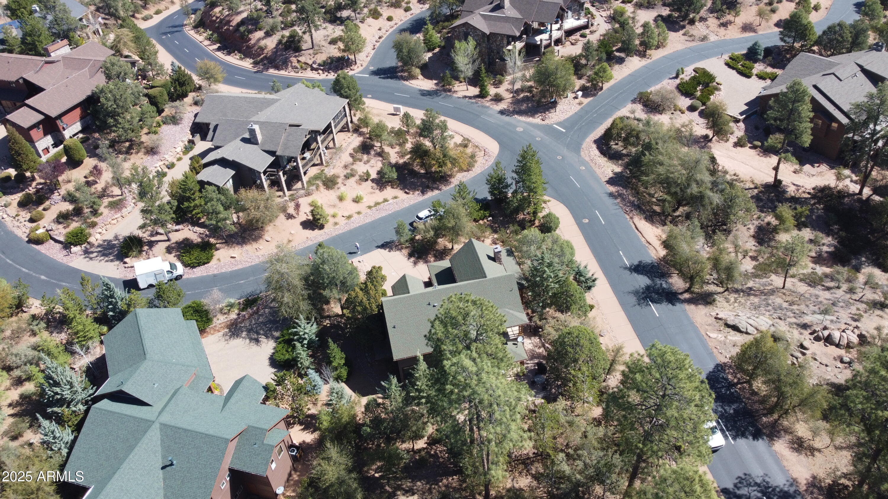 500 North Grapevine Drive Payson, AZ 85541 - Photo 46 of 55 an aerial view of a residential houses with outdoor space