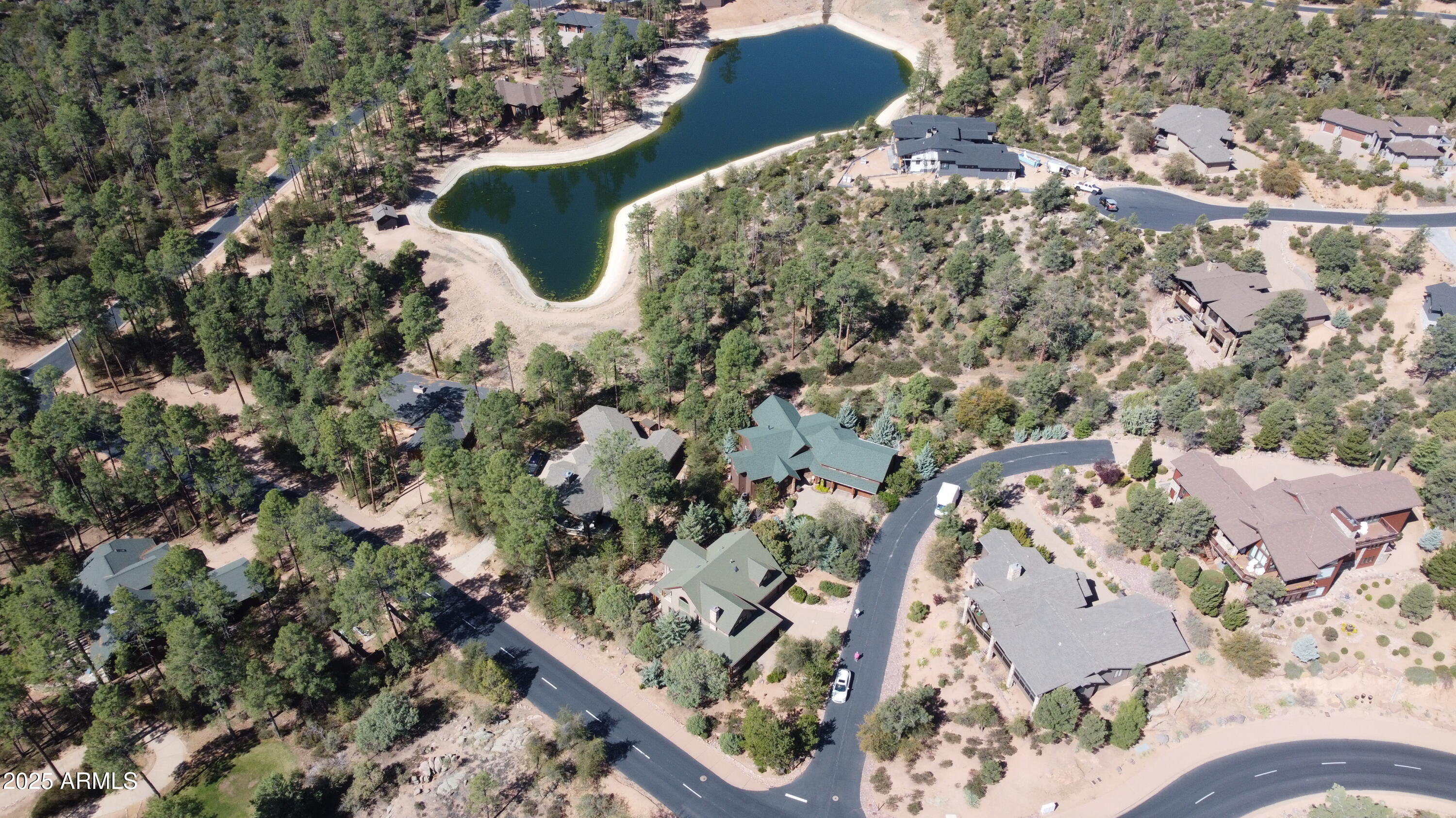 500 North Grapevine Drive Payson, AZ 85541 - Photo 49 of 55 an aerial view of a house