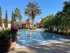 a view of outdoor space with trees around