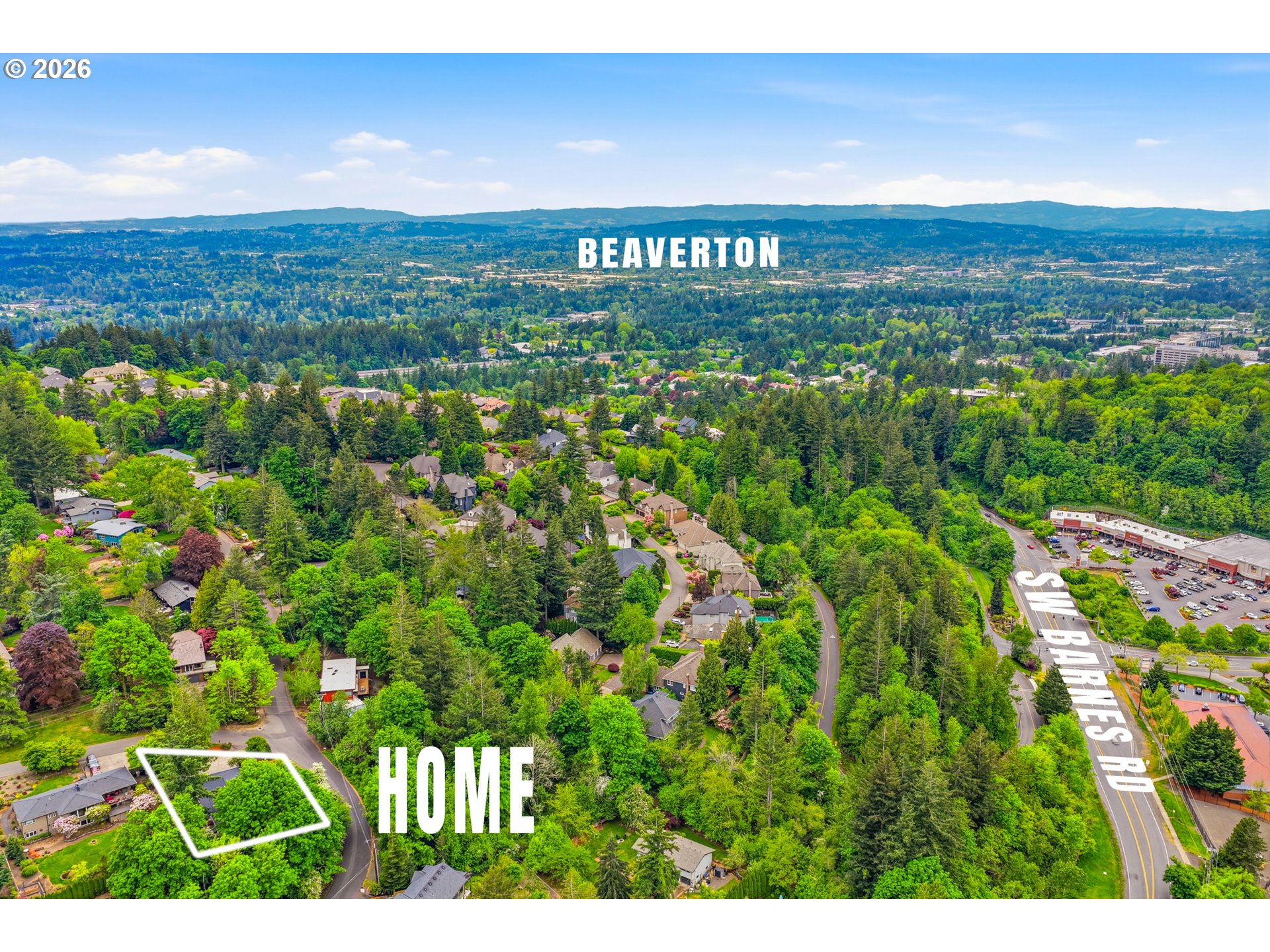 600 Southwest Viewmont Drive Portland, OR 97225 - Photo 47 of 47 Drone View/UAV