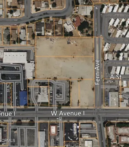 an aerial view of a building