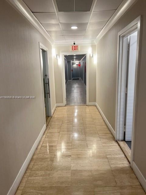 1865 79th Street Causeway, Unit 10C North Bay Village, FL 33141 - Photo 22 of 26 a view of a hallway