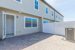 a view of an empty garage