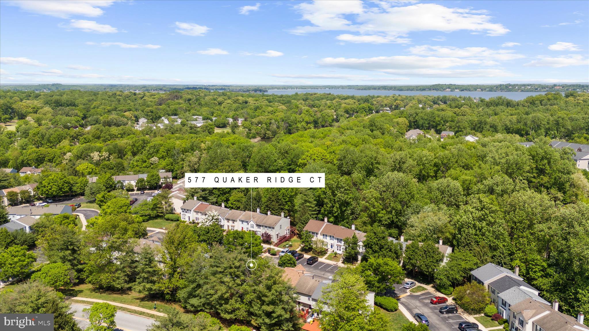 577 Quaker Ridge Court Arnold, MD 21012 - Photo 40 of 58 Aerial View