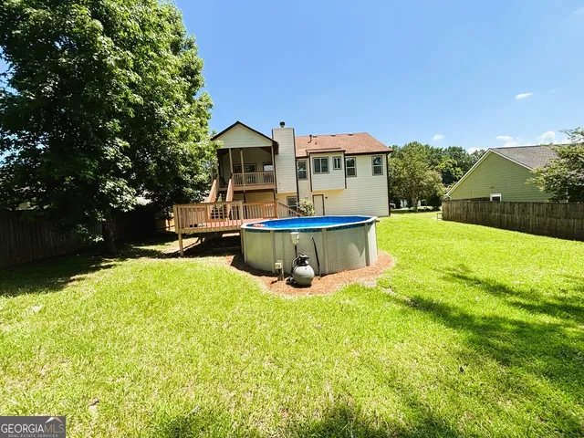 a view of an outdoor space and a lake view