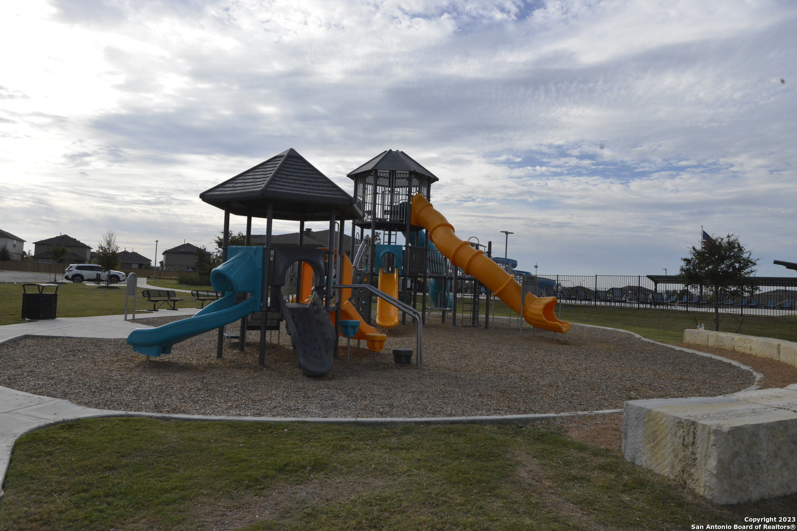 14050 Mudstone Street San Antonio, TX 78253 - Photo 25 of 30 a view of a park with swings