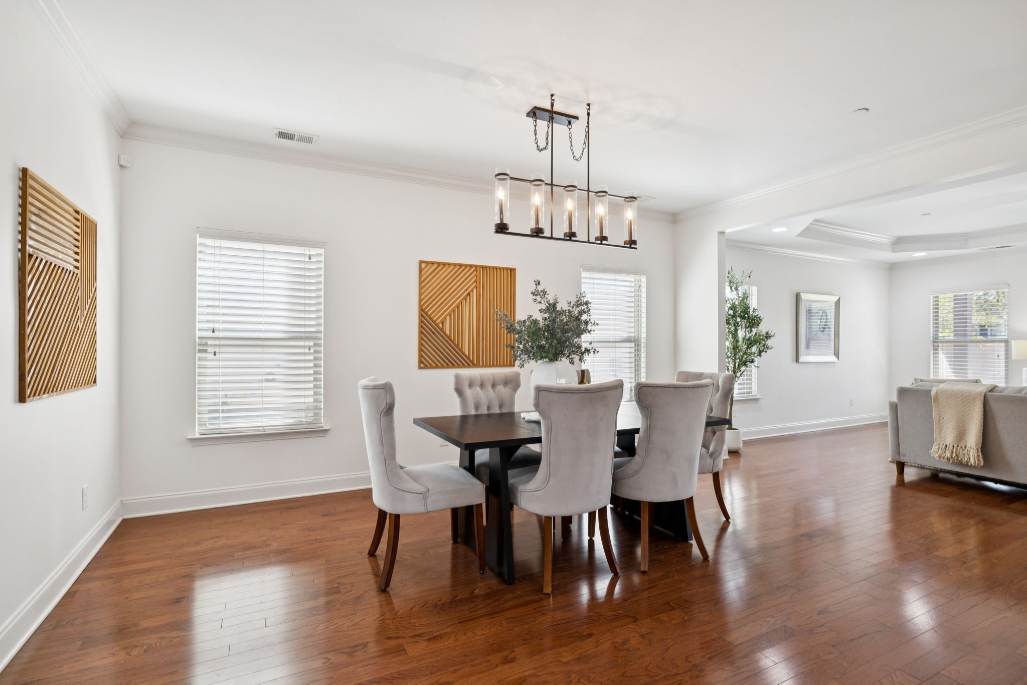 1009 Swanson Lane Franklin, TN 37064 - Photo 11 of 84 a view of a dining room with furniture window and wooden floor