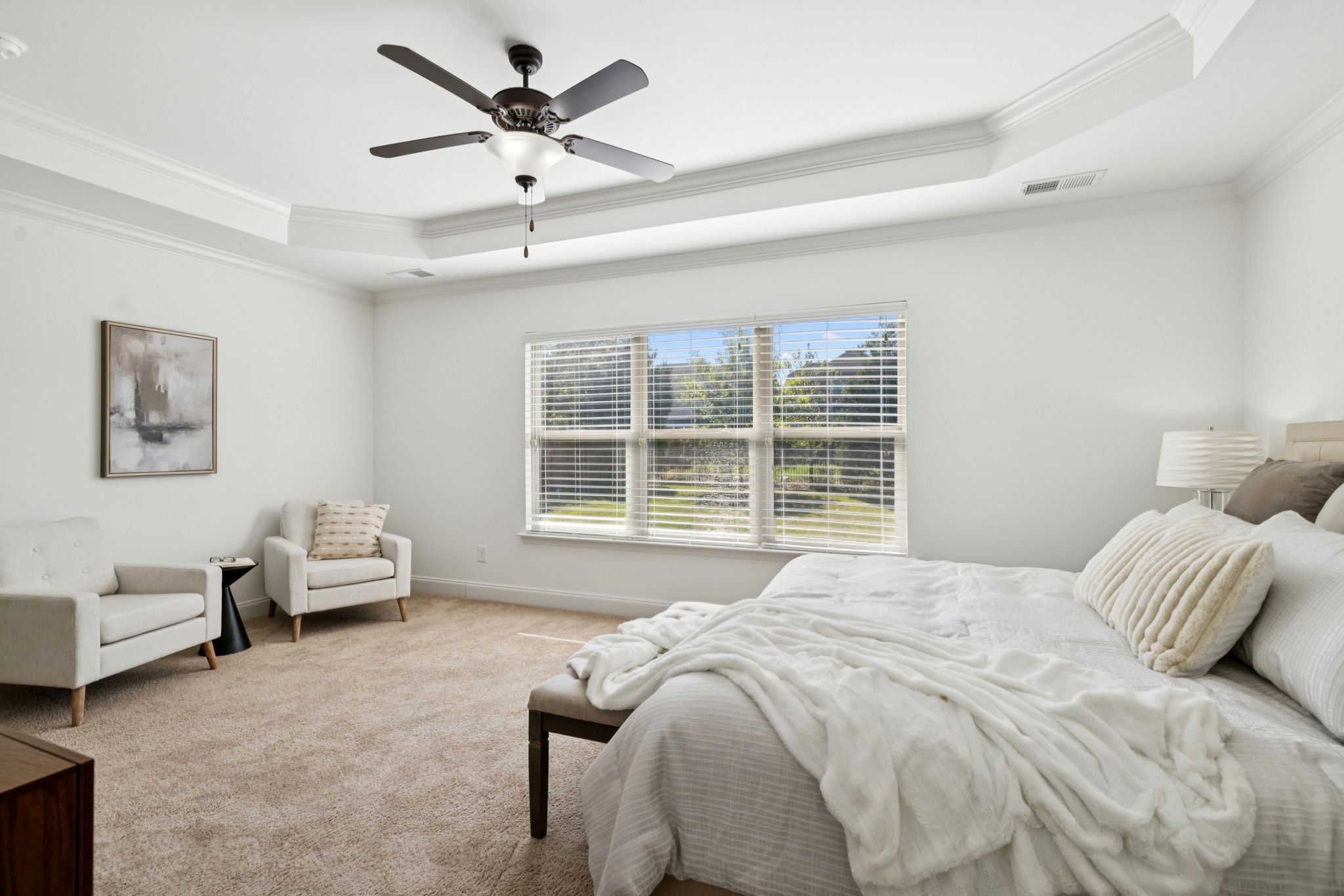 1009 Swanson Lane Franklin, TN 37064 - Photo 42 of 84 a bedroom with a bed and a large window