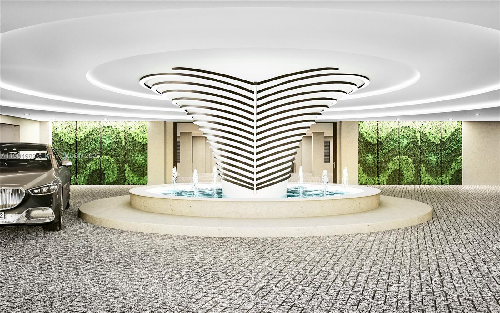 2601 Salzedo Street, Unit 38 Coral Gables, FL 33134 - Photo 15 of 23 a view of empty room with stairs and a large window