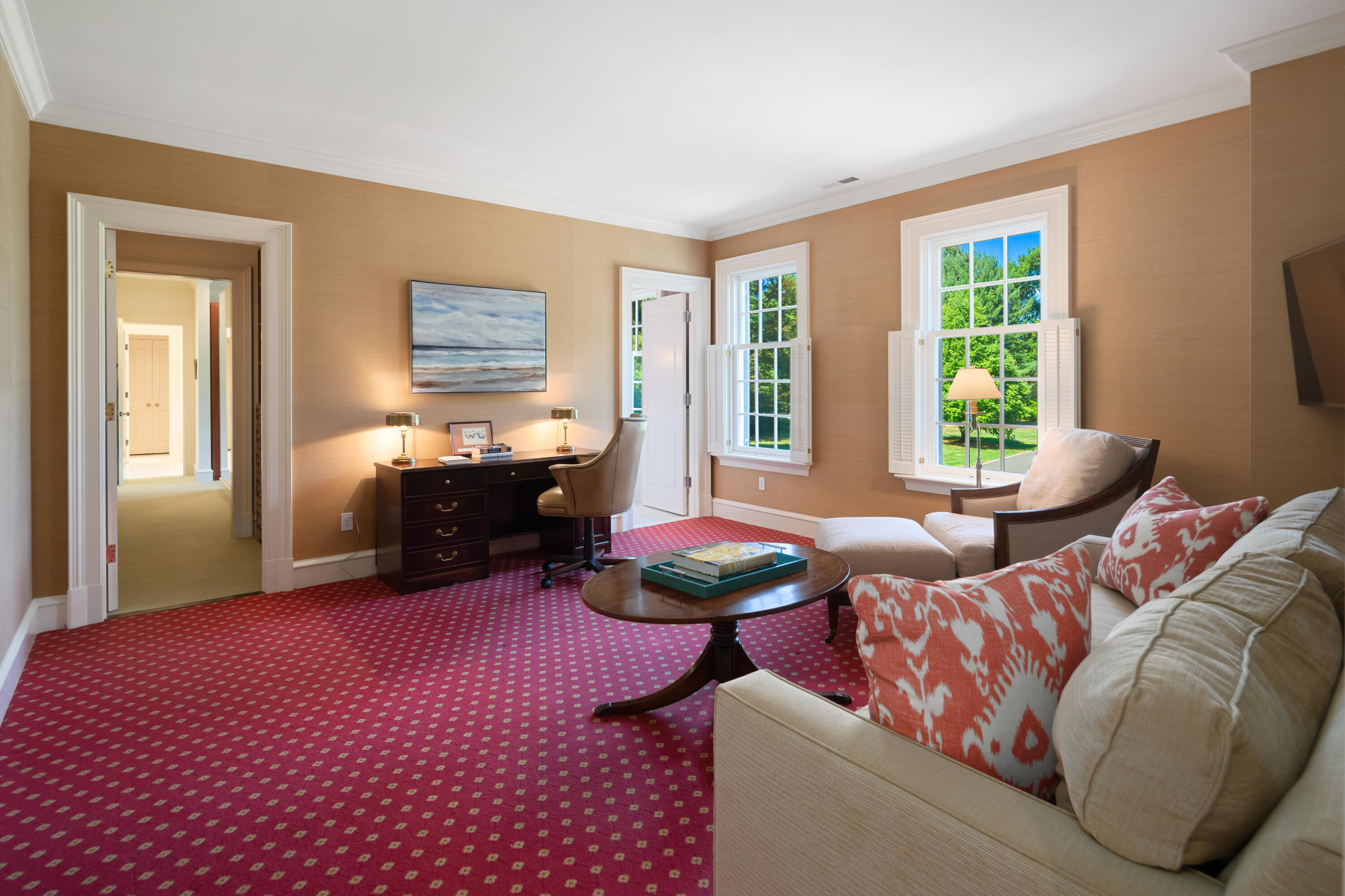 568 Frogtown Road New Canaan, CT 06840 - Photo 29 of 40 Bedroom #2 with Ensuite Bath