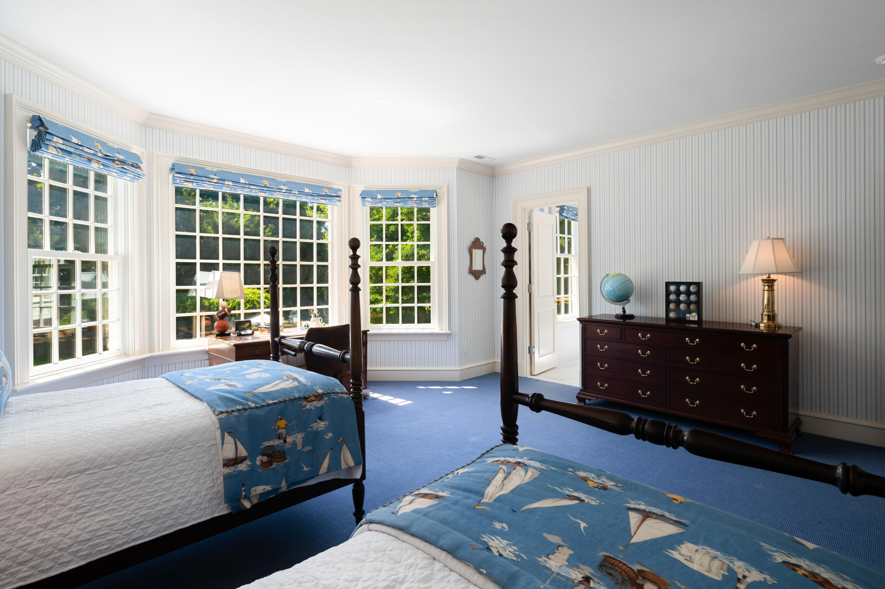 568 Frogtown Road New Canaan, CT 06840 - Photo 32 of 40 Bedroom #4 with Ensuite Bath