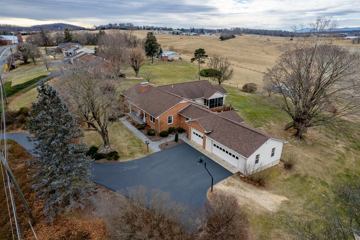 2769 Airport Road Bridgewater, VA 22812 - Photo 55 of 70 an aerial view of a house with a lake view