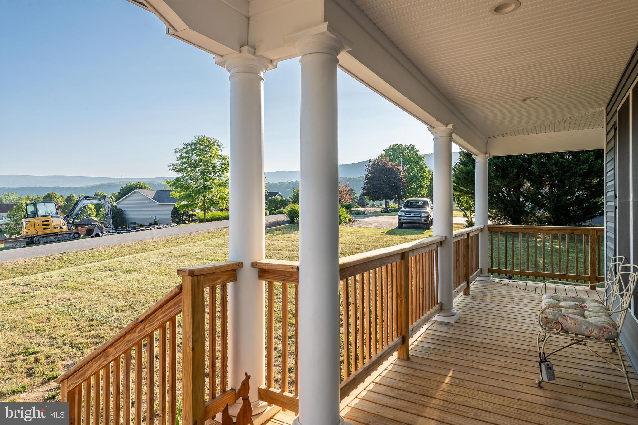 365 Prado Way Berkeley Springs, WV 25411 - Photo 8 of 60 View from the front porch