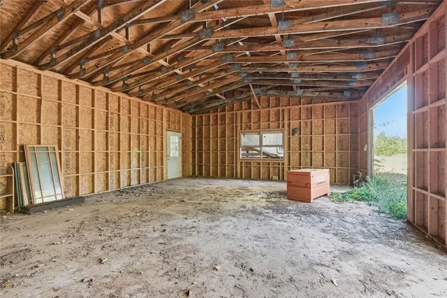 a view of a building entrance