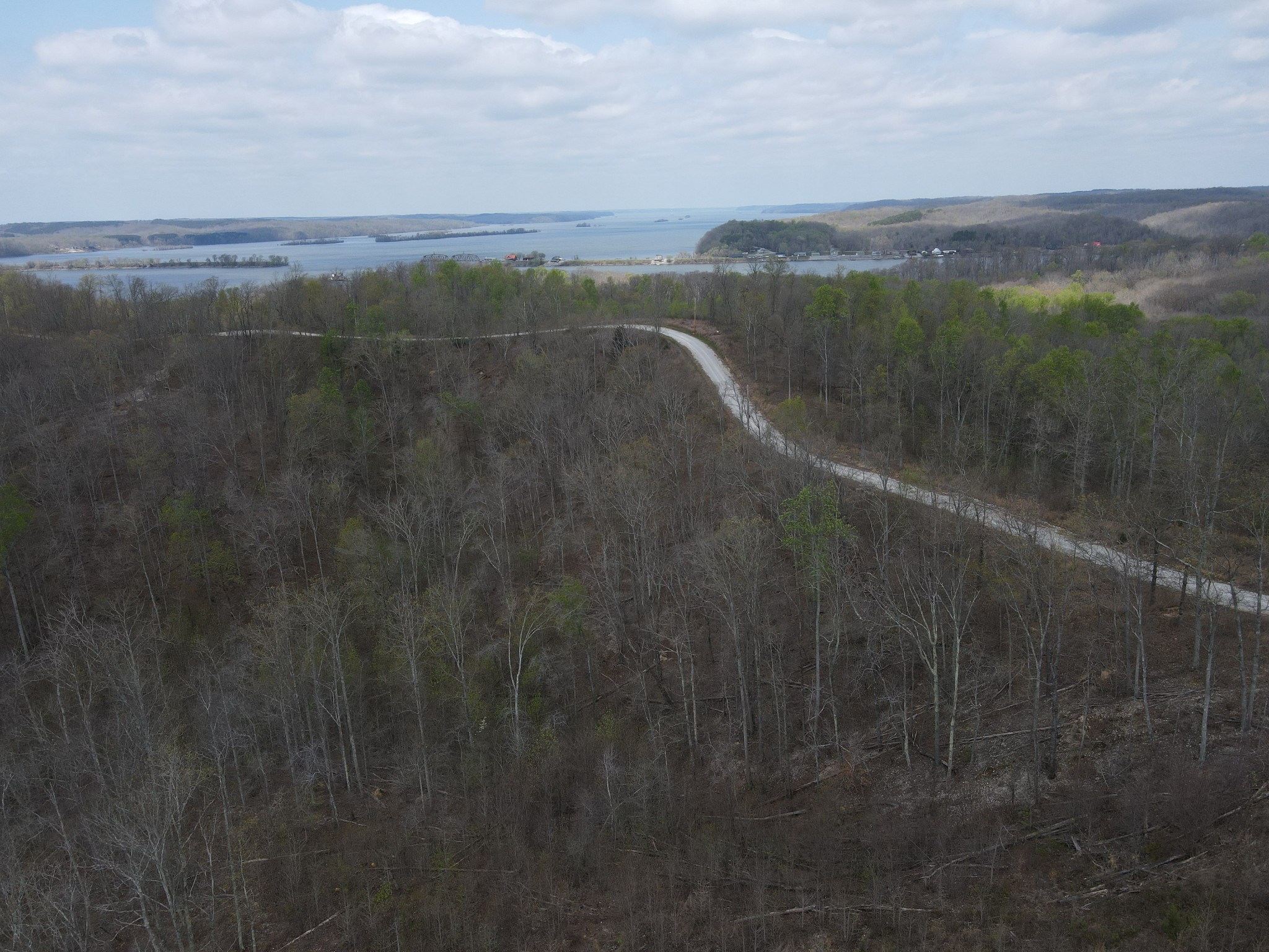 18 Lake Ridge Drive Stewart, TN 37175 - Photo 9 of 14 a view of a lake with a mountain in the background