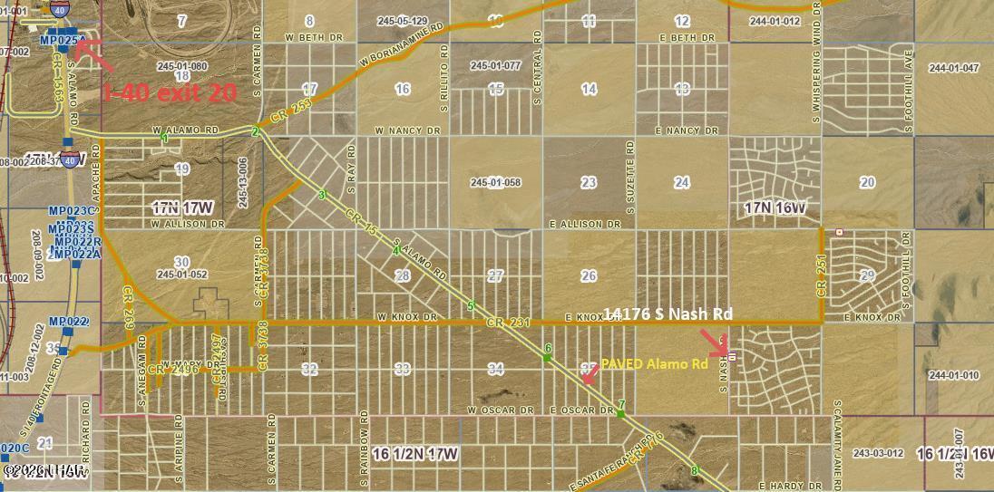 14176 Nash Road Yucca, AZ 86438 - Photo 32 of 34 Nash gis info 4