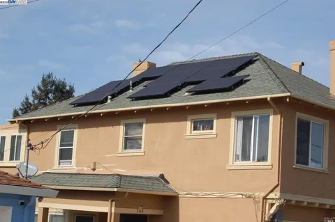 a house view with a outdoor space
