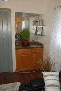 a room with storage and utility