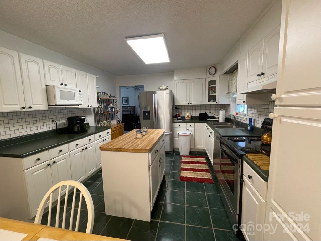 313 Summers Road Morganton, NC 28655 - Photo 15 of 36 a kitchen with a stove a sink dishwasher and a refrigerator