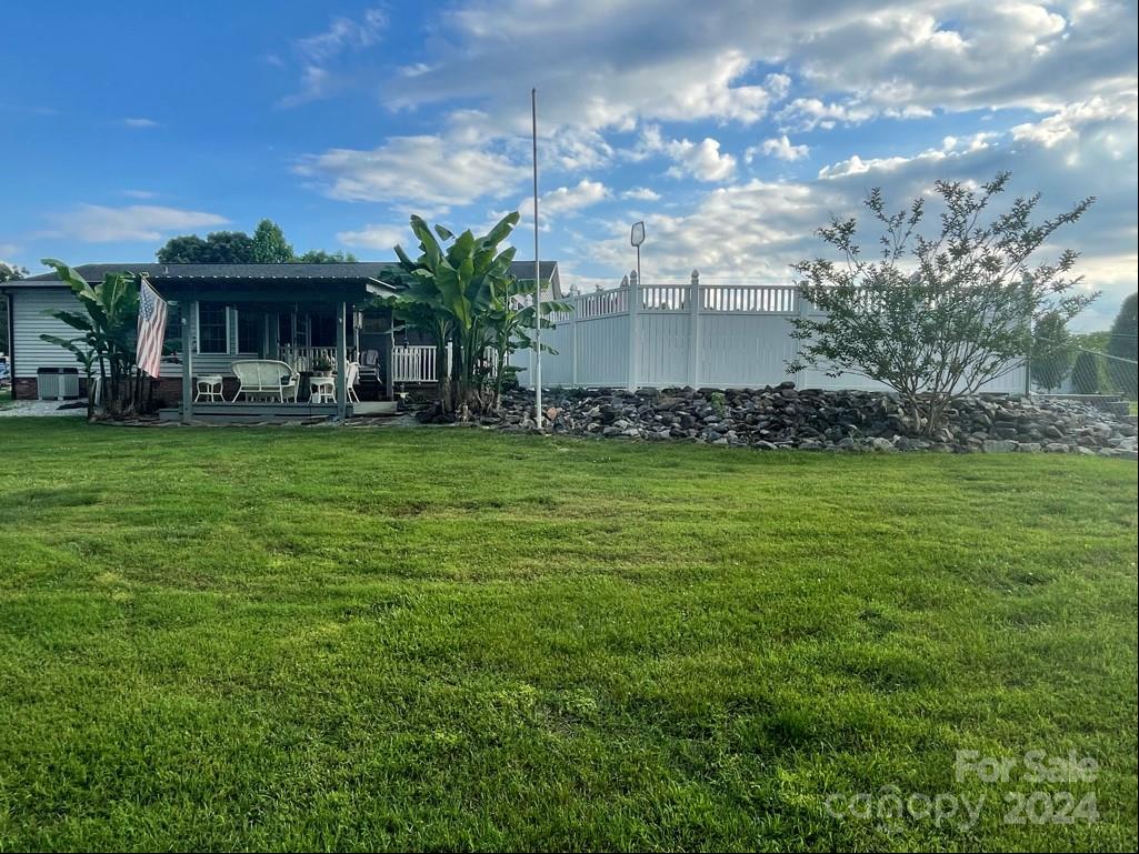 313 Summers Road Morganton, NC 28655 - Photo 35 of 36 a front view of a house with garden