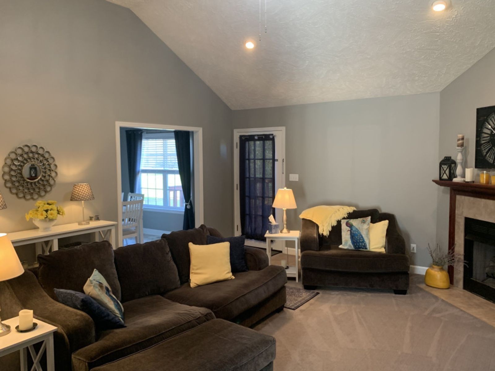 59 Falcon Drive Manchester, TN 37355 - Photo 6 of 20 a living room with furniture and a fireplace