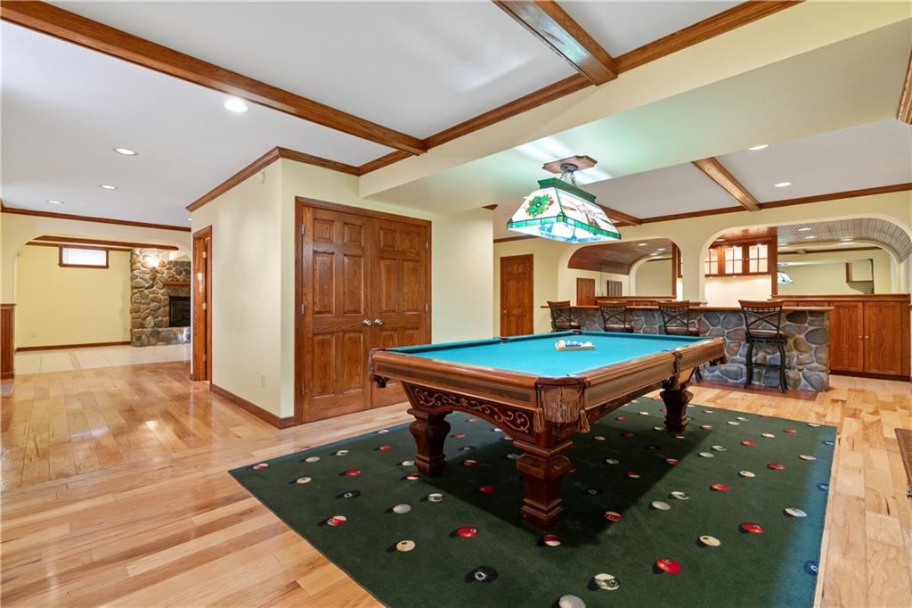 4636 Brownsville Road Pittsburgh, PA 15236 - Photo 26 of 40 a room with pool table and windows