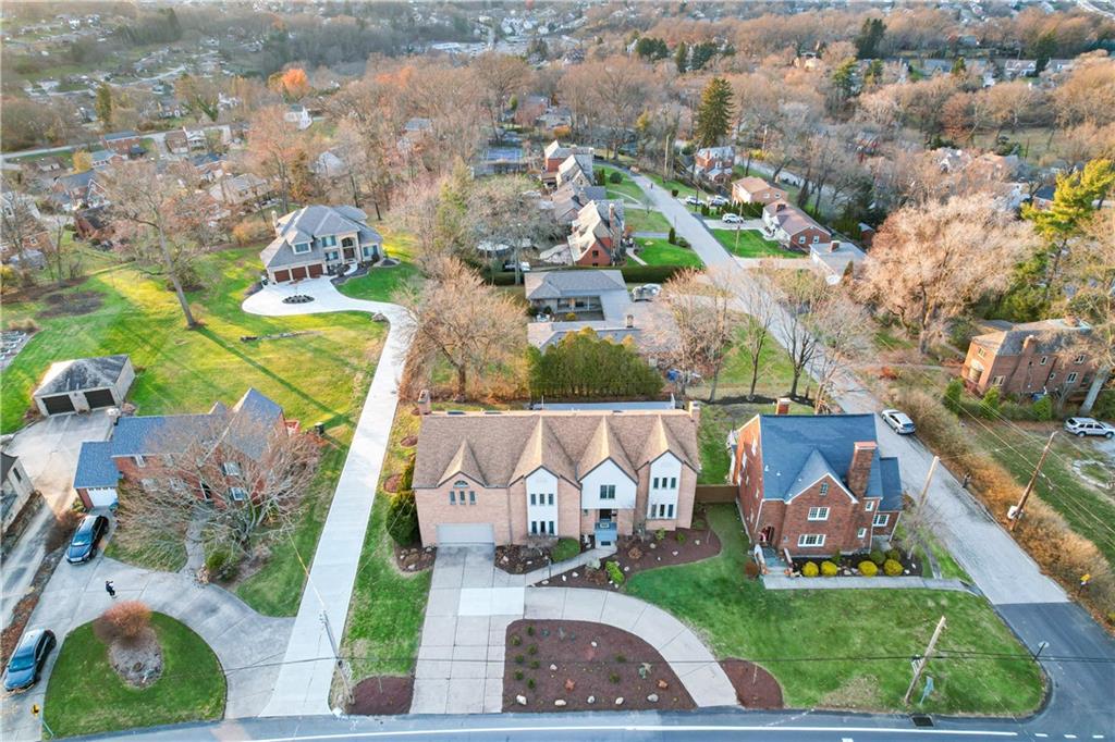 4636 Brownsville Road Pittsburgh, PA 15236 - Photo 34 of 40 an aerial view of multiple houses with yard