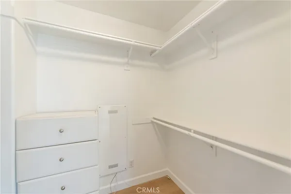 a view of walk in closet