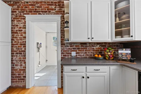 a view of a storage and utility room