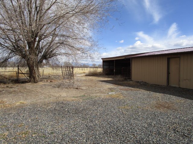 1054-19 19 1/2 Road Fruita, CO 81521 - Photo 14 of 24 a view of empty room with tree and wooden fence