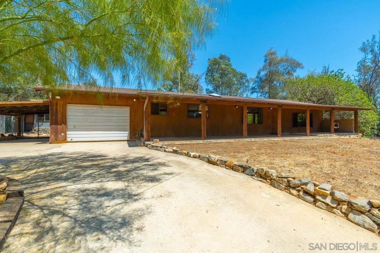 11458 Manzanita Road Lakeside, CA 92040 - Photo 4 of 71 front view of a house