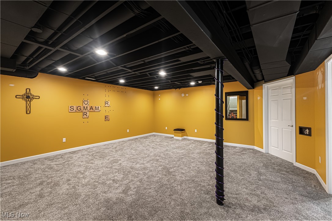 2251 Timber Ridge Trail Streetsboro, OH 44241 - Photo 41 of 48 Basement featuring carpet floors