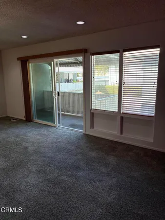 a view of a room with window