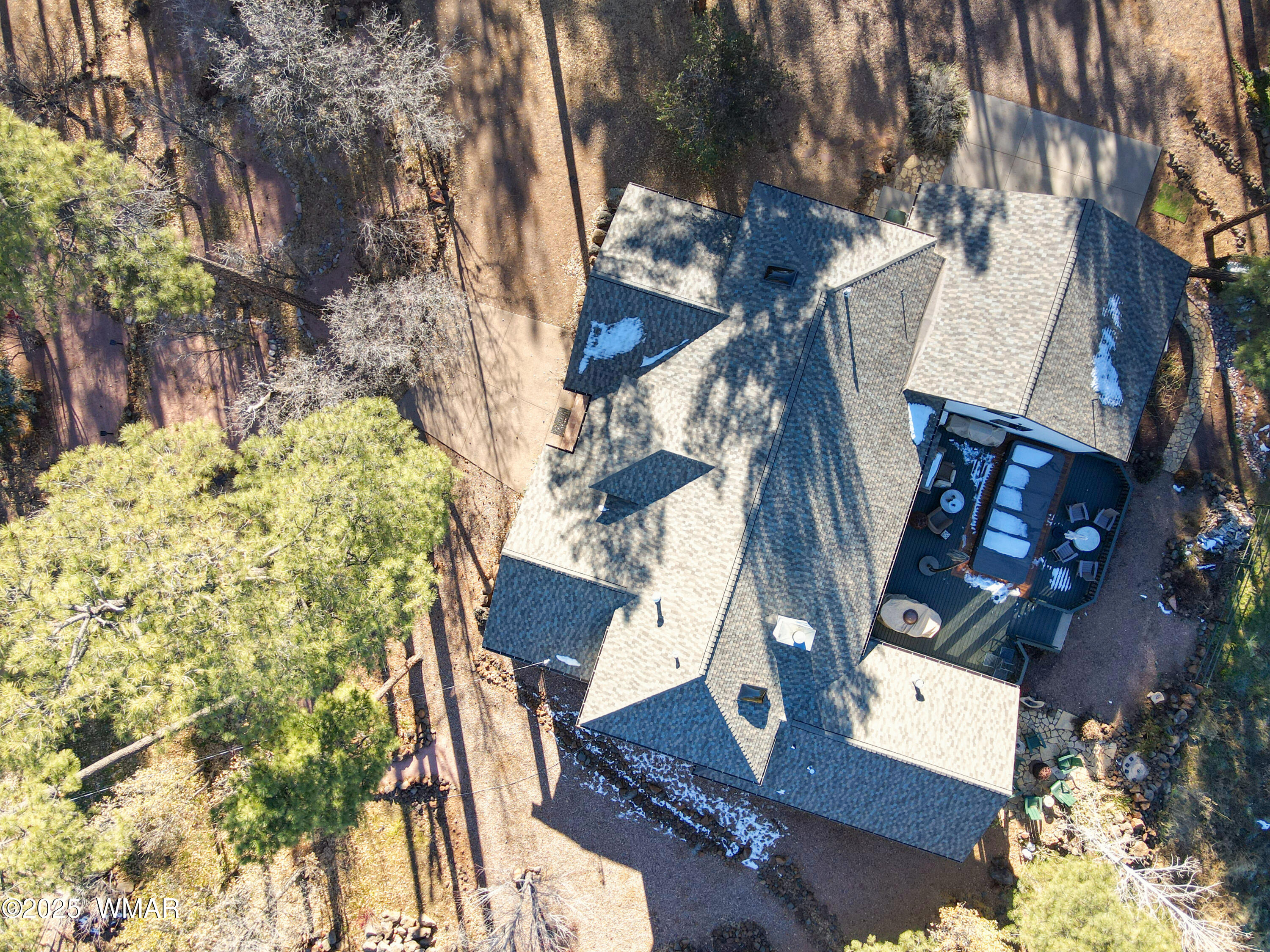 1994 Pine Lake Road Pinetop, AZ 85935 - Photo 62 of 67 Ariel View of home