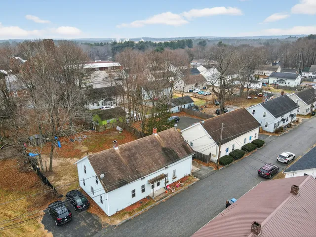 a view of city and patio