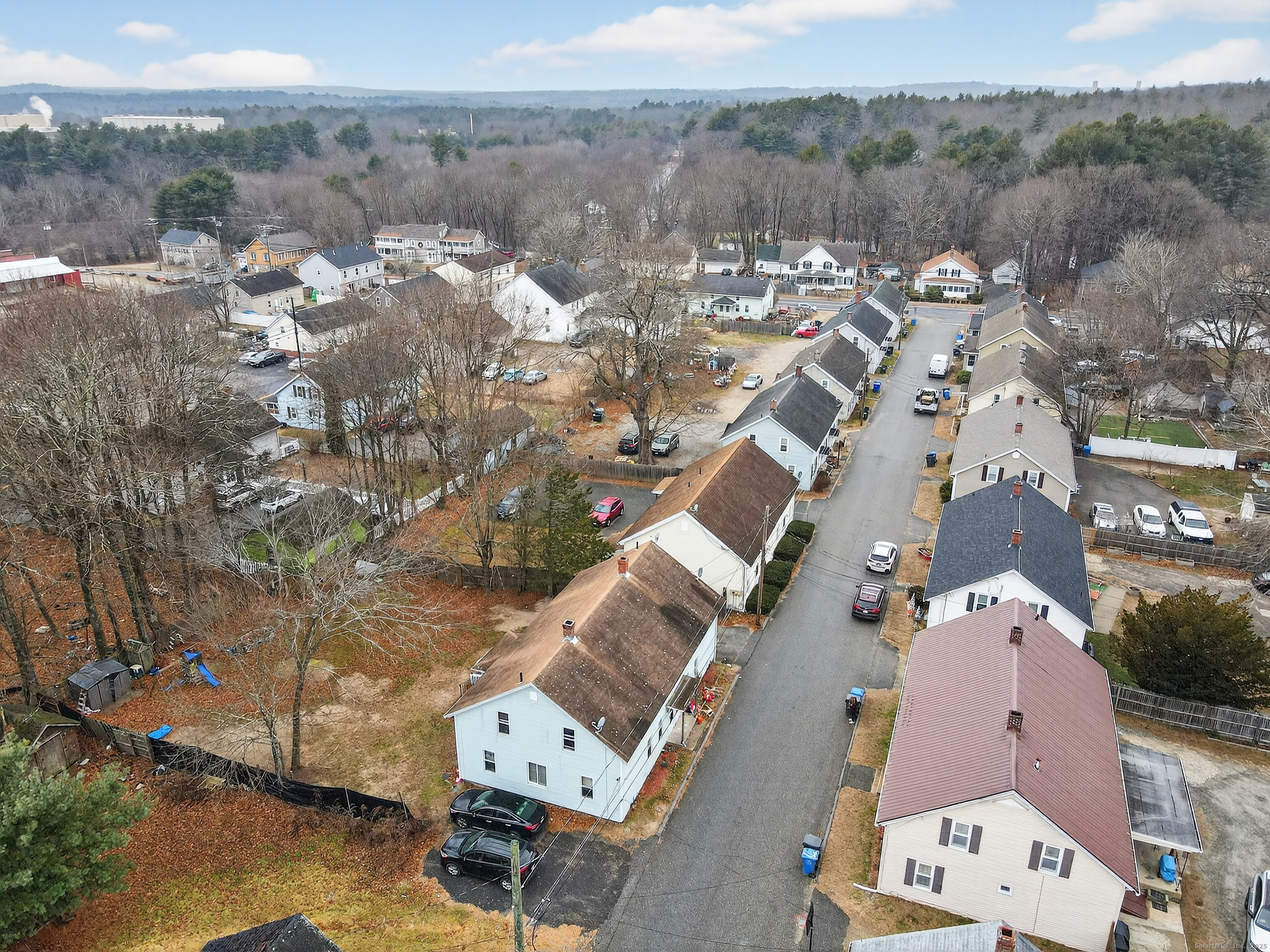 29 Church Street Killingly, CT 06241 - Photo 21 of 27 an aerial view of a city with lots of residential buildings