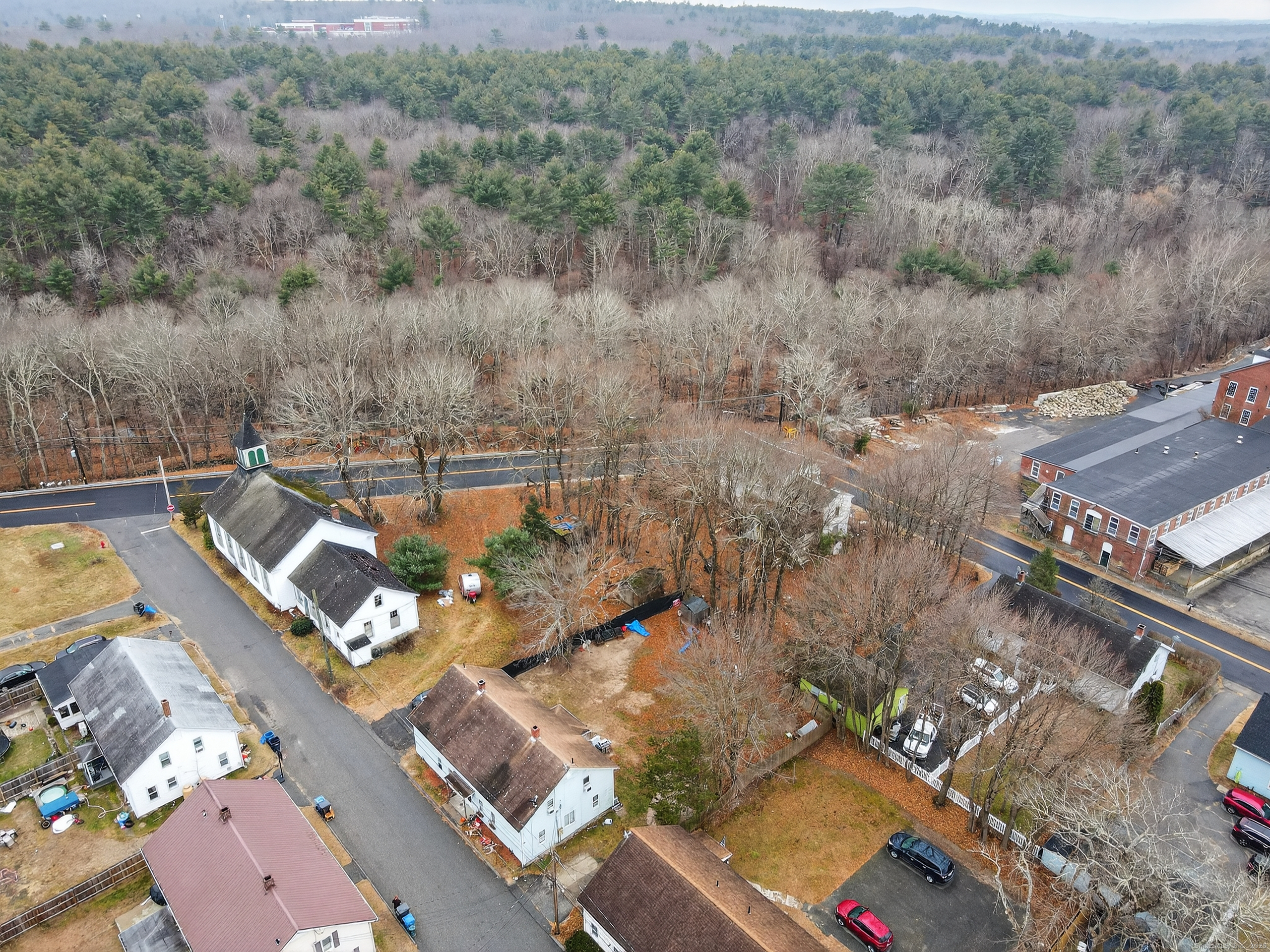 29 Church Street Killingly, CT 06241 - Photo 26 of 27 an aerial view of a house with a yard