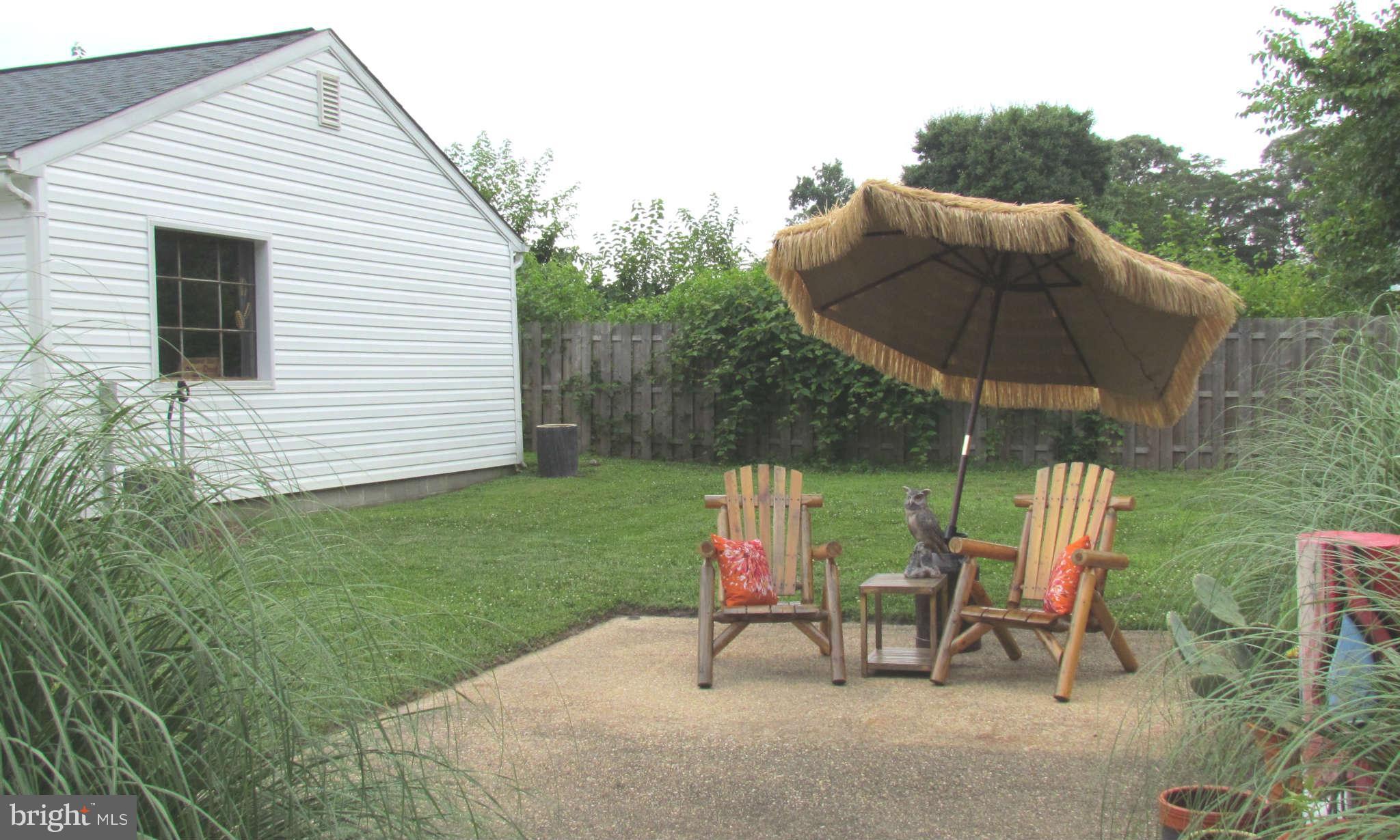 7864 Elizabeth Road Pasadena, MD 21122 - Photo 26 of 30 Tiki Style Back Patio