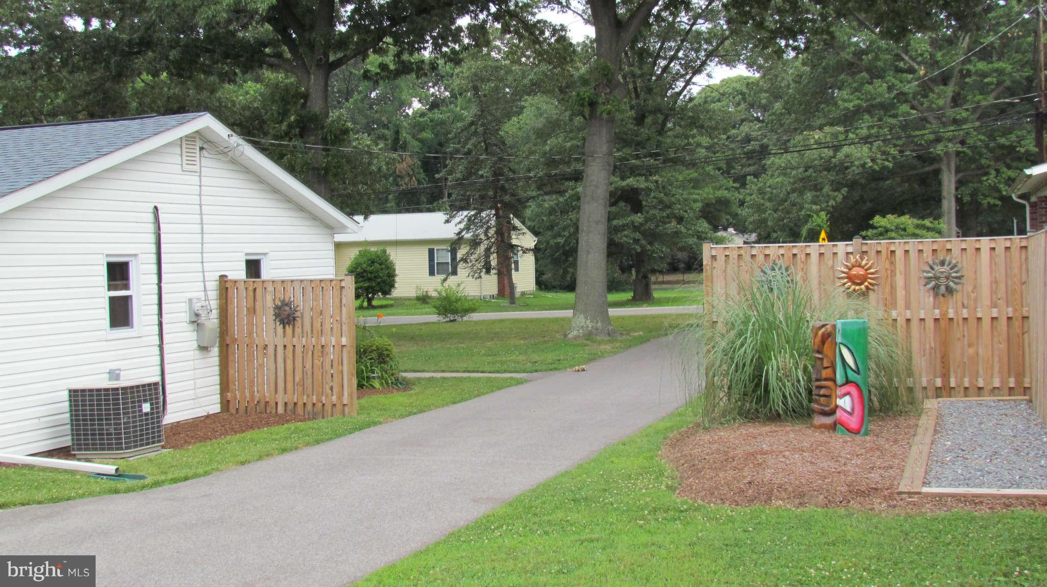 7864 Elizabeth Road Pasadena, MD 21122 - Photo 29 of 30 Backyard View from Detached Two Car Garage