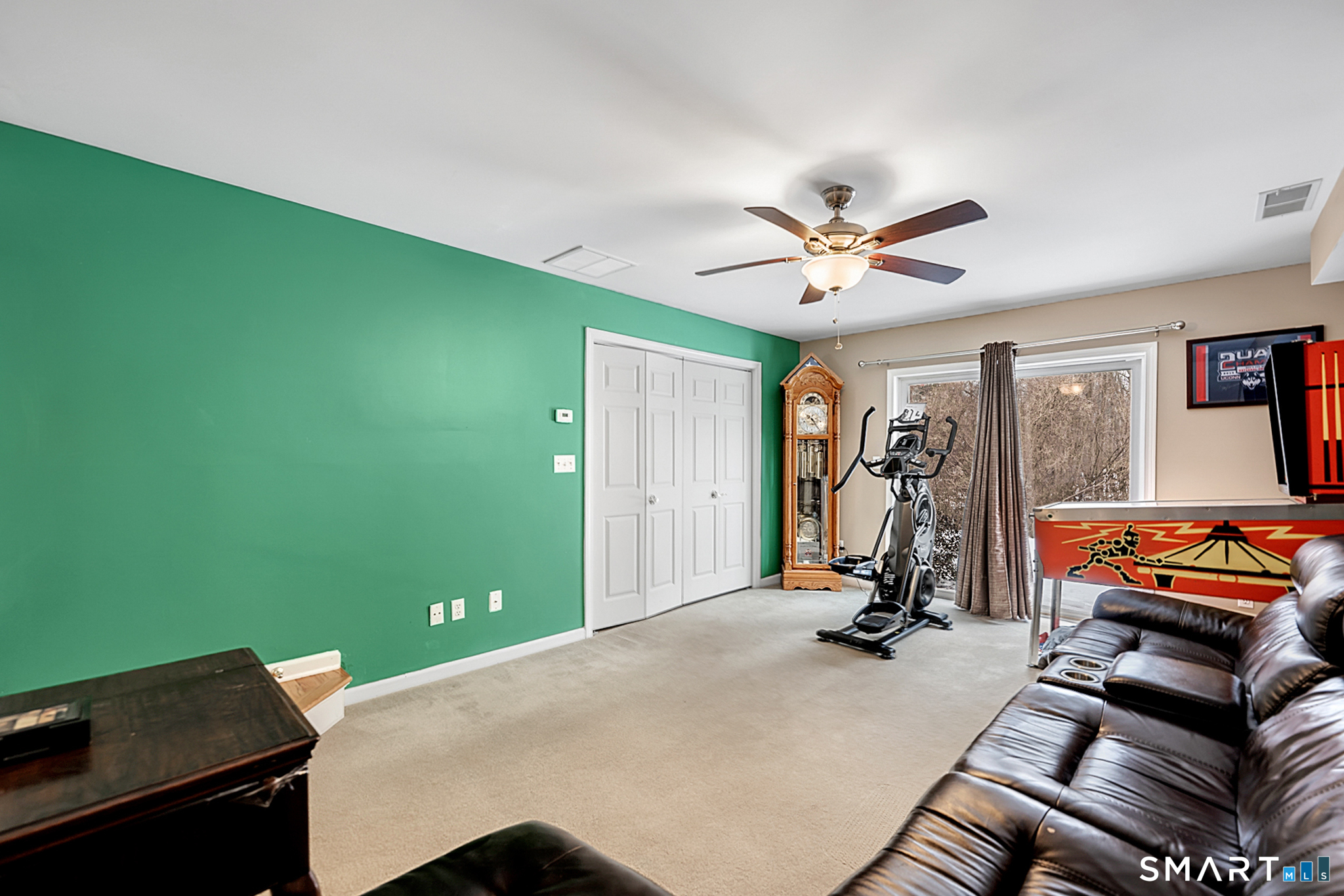 30 Silver Sands Road, Unit C9 East Haven, CT 06512 - Photo 22 of 36 a workspace with furniture and ceiling fan